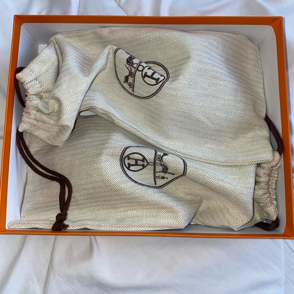 Hermes Black Oran Sandals size 37 - Picture 7 of 12